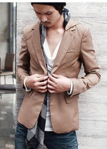 tan blazer for summer