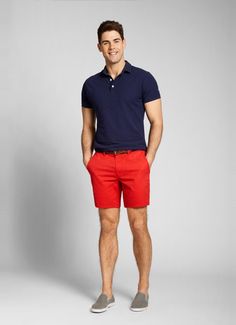 red-chino-shorts