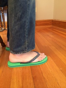 Red-Camel-Flip-Flops-With-Jeans