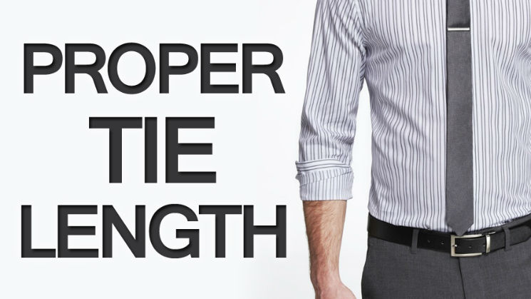 proper tie length