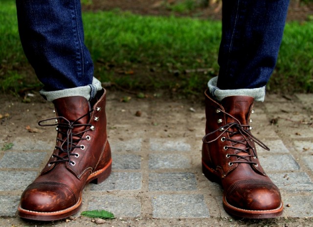 Brown Combat Boots