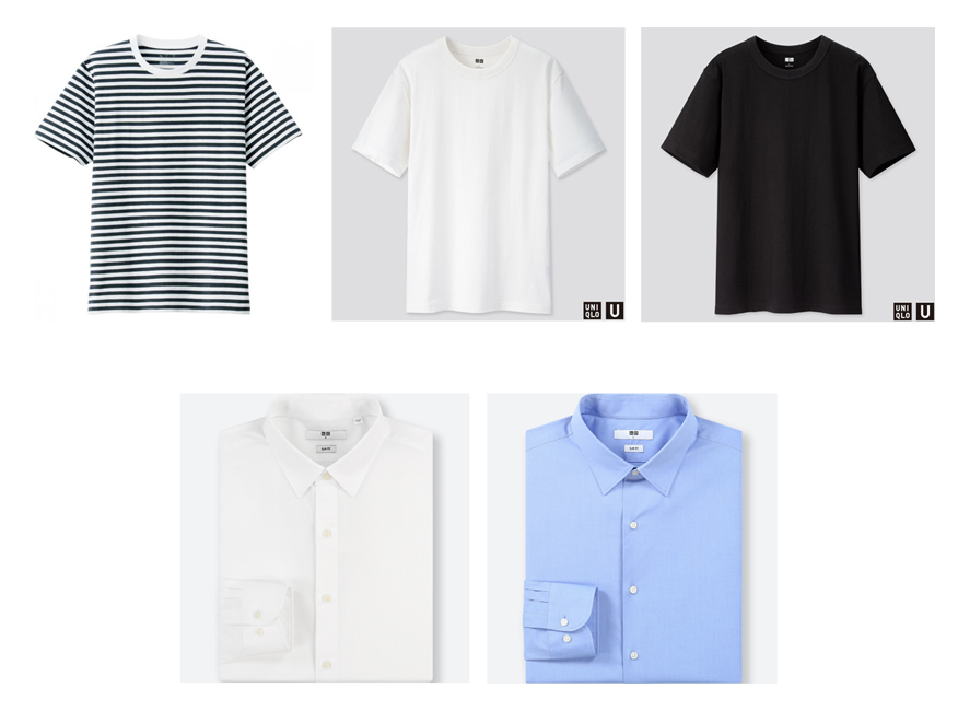 Minimalist men's shirts