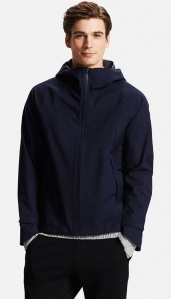 Uniqlo BlockTech Windbreaker Black