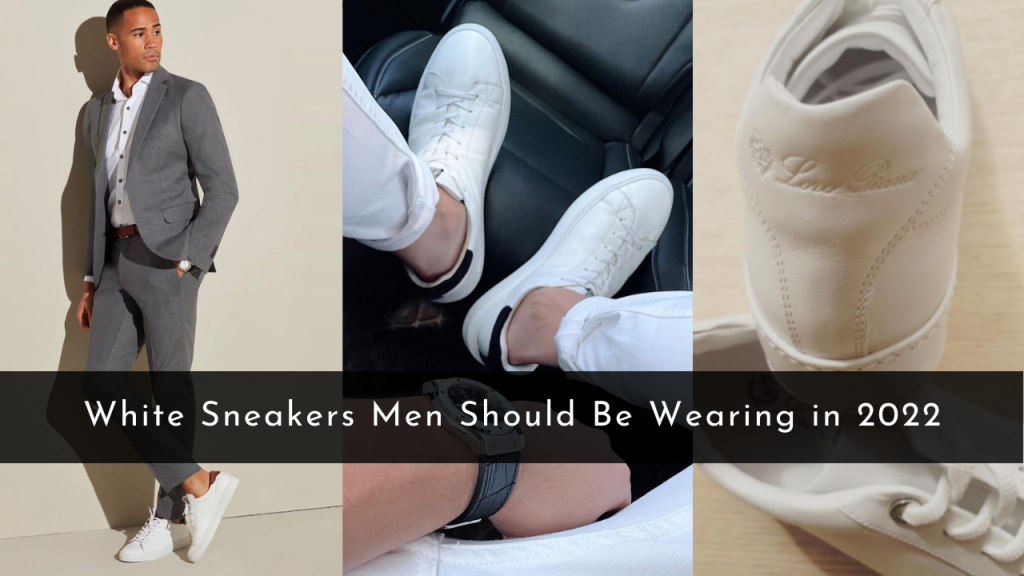 white sneakers men shoes